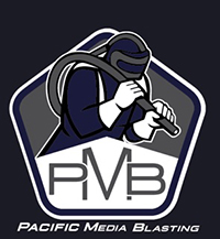 Pacific Media Blasting Logo